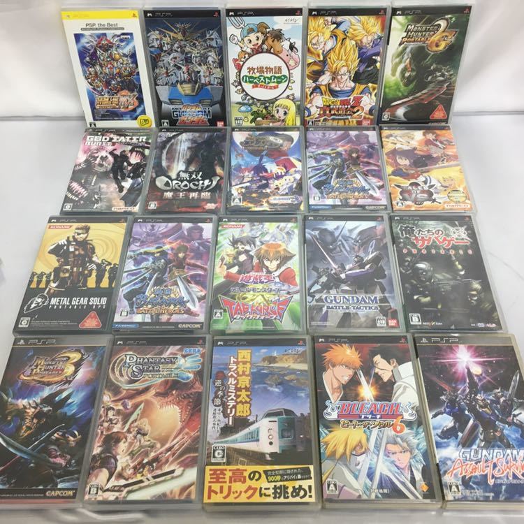 PSP専用ソフト 22点セット&PSP本体 まとめ売り_6