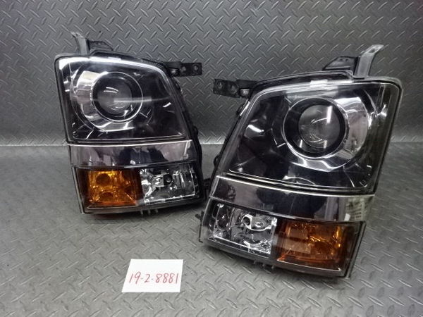 純正 MH21S MH22S ワゴンR RR 後期 HID ヘッドライト 左右セット レベ