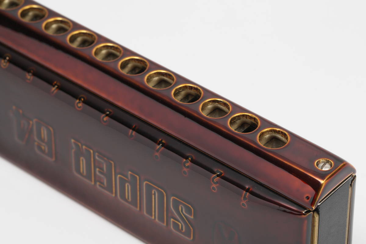 希少 HOHNER Super-64 Gold 漆塗り仕様 未使用品 山下玲さん愛用の漆