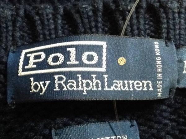 ポロラルフローレン POLObyRalphLauren 長袖セーター サイズM ネイビー×レッド×マルチ メンズ 星条旗 トップス