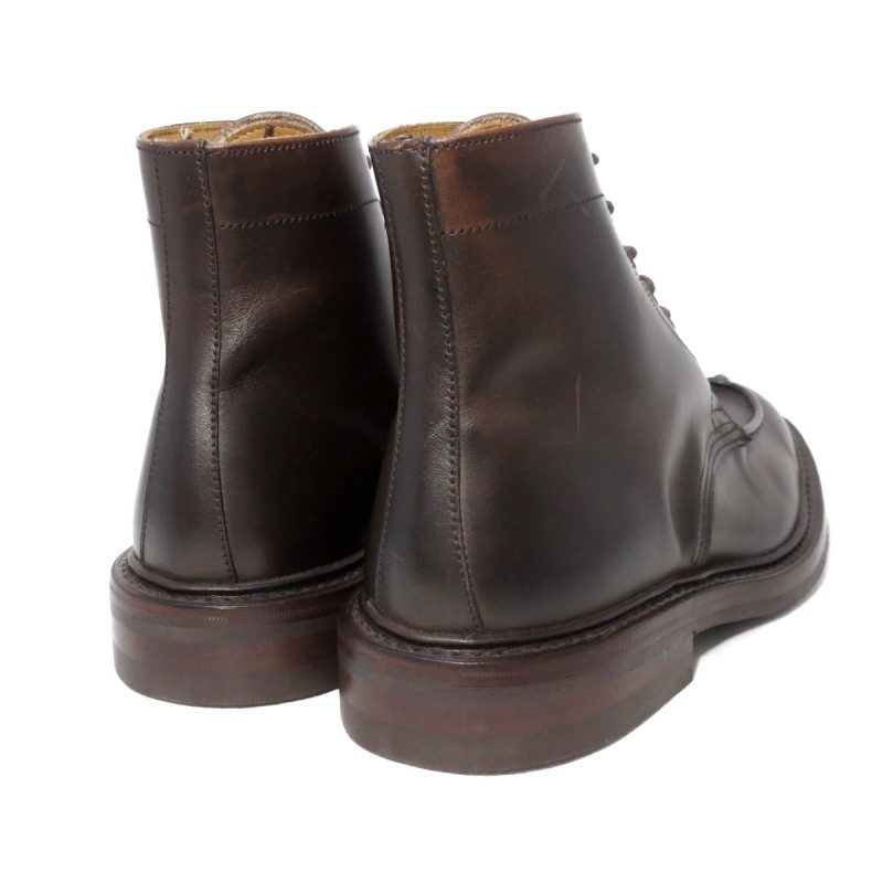 1円 訳有 Tricker's トリッカーズ M7632 Uチップブーツ カントリブーツ エスプレッソ ブーツ UK7 箱付 40007191 ...