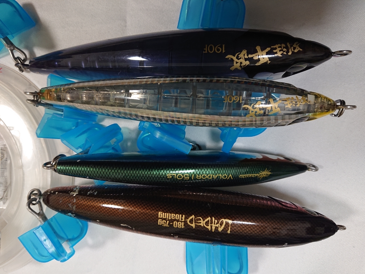 別注ヒラマサ160、190 モンスタードライブ160×2、190×2 おまけ付 別注平政 別注ヒラマサ160、190 おまけ付 モンスタードライブ160×2、190×