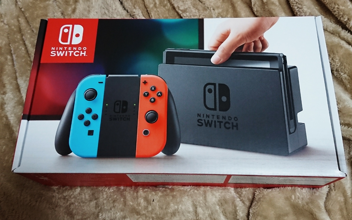 新品 未使用 Nintendo Switch 本体 ネオンブルー/ネオンレッド 販売