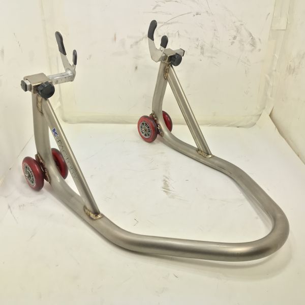 全国無料，新品 超軽量 超高級 K-FACTORY チタンスタンド Vフックタイプ ケイファクトリー Kファクトリー(スタンド)｜売買されたオークション情報、yahooの商品情報をアーカイブ公開 - オークファン スタンド