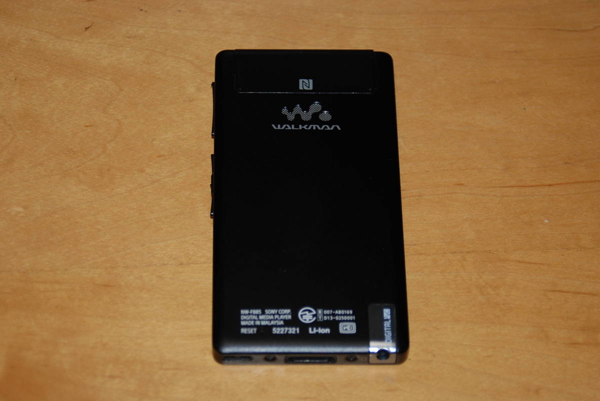 SONY NW-F885 新品電池交換済み中古 - NW-F885⁄F886⁄F887のバッテリー
