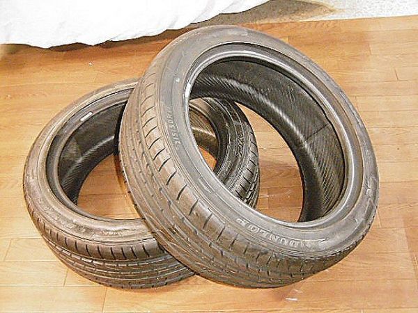 MI93c01★2本セット★DUNLOP★★SP SPORT MAXX★★215/50R17★新車外し★