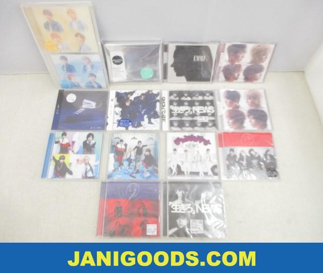 NEWS CDセット EPCOTIA/「生きろ」/BLUE/EMMA/LPS等 アルバム含む 初回盤/通常盤 一部DVD付き 未開封含む 【良品】ジャニグッズ