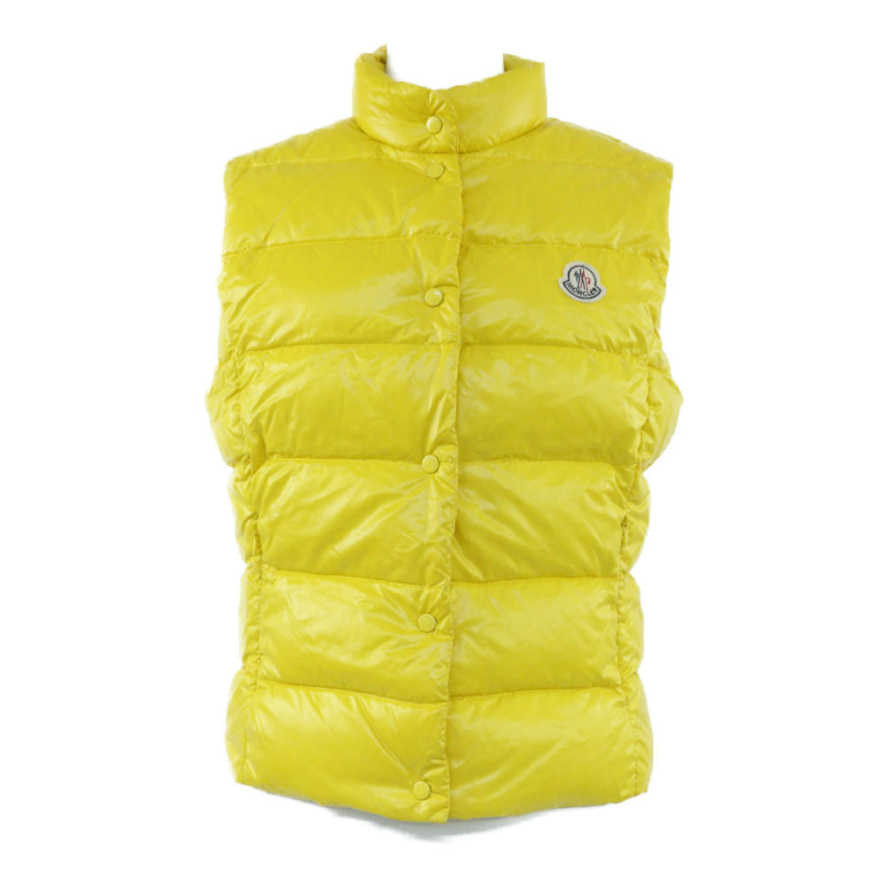 モンクレール GAHANA(ガーナ)・ダウンベスト/1/イエロー/MONCLER 翌日
