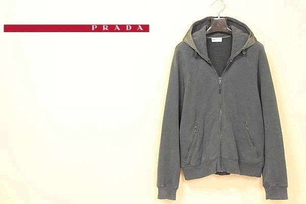 国内正規品◇PRADA SPORT/プラダ スポーツ ナイロン切替 ジップ