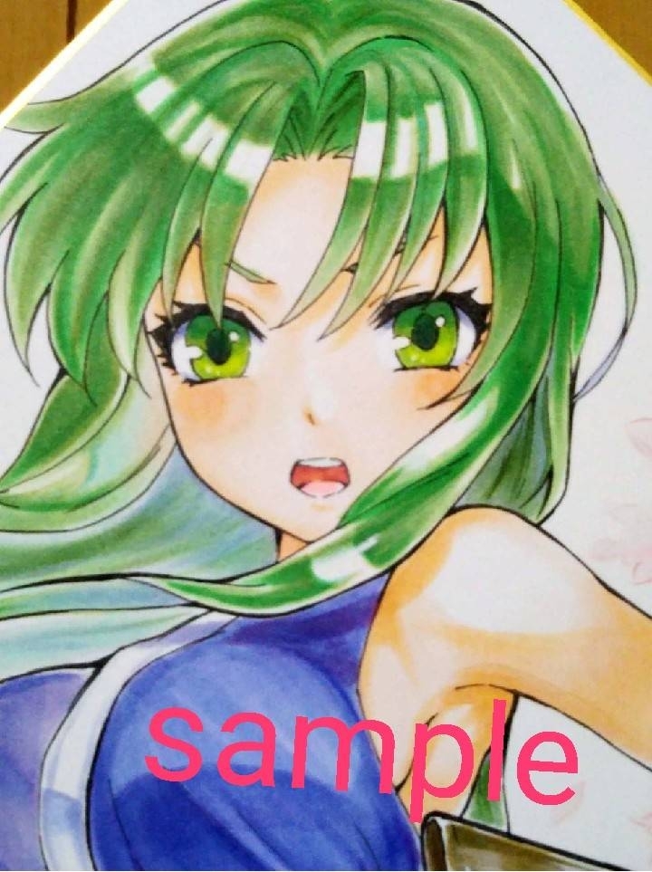 同人手描きイラスト がんばれゴエモン ヤエちゃん 色紙 手描きイラスト 売買されたオークション情報 Yahooの商品情報をアーカイブ公開 オークファン Aucfan Com