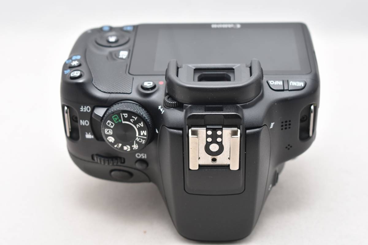 美品 美品☆Canon キヤノン EOS KISS X7 レンズキット(EF-S 18-55mm