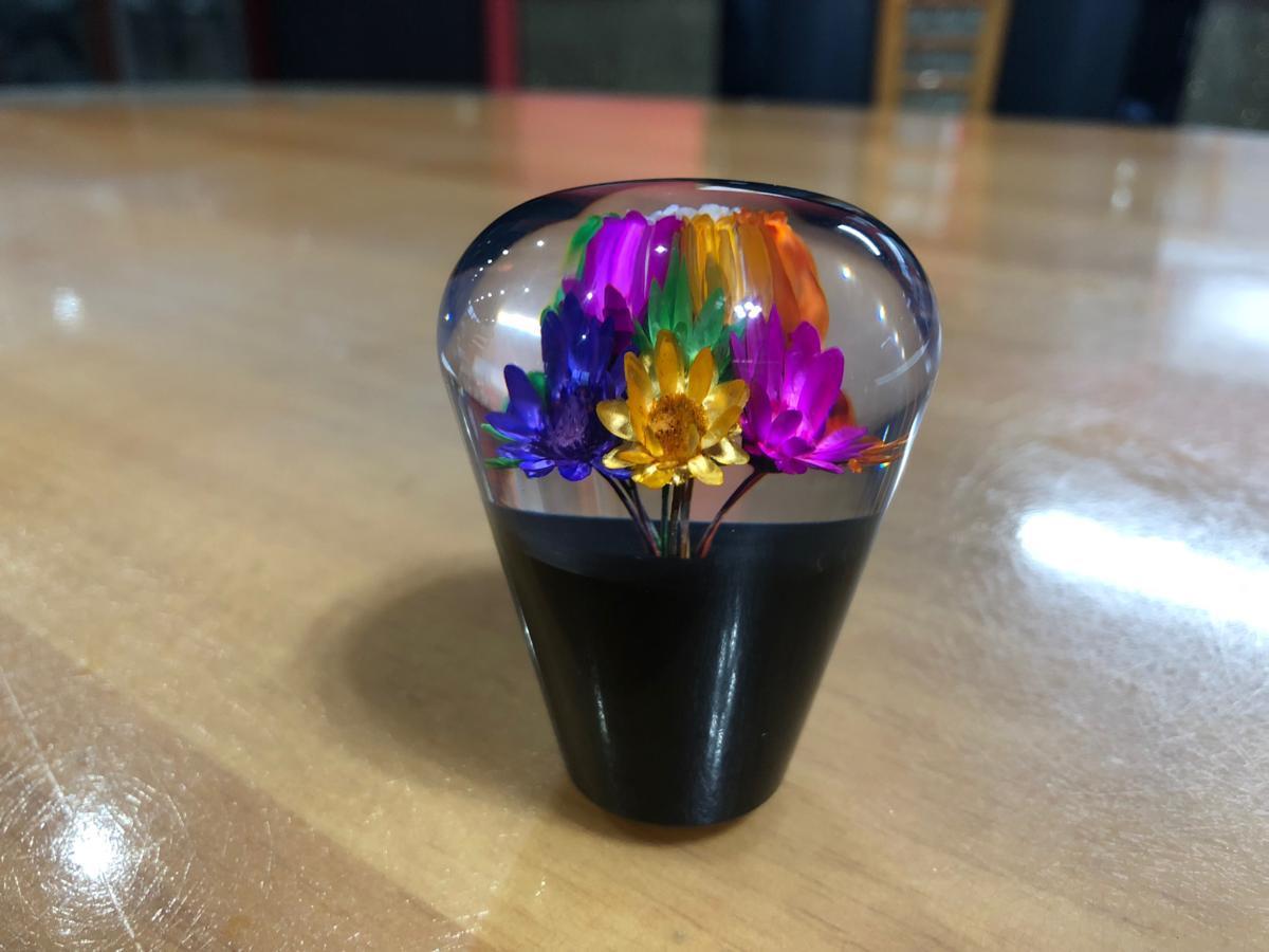 水中花 シフトノブ 60mm ST-302 水中花シフトノブ 旧車 10X1.25 12X1.25 丸