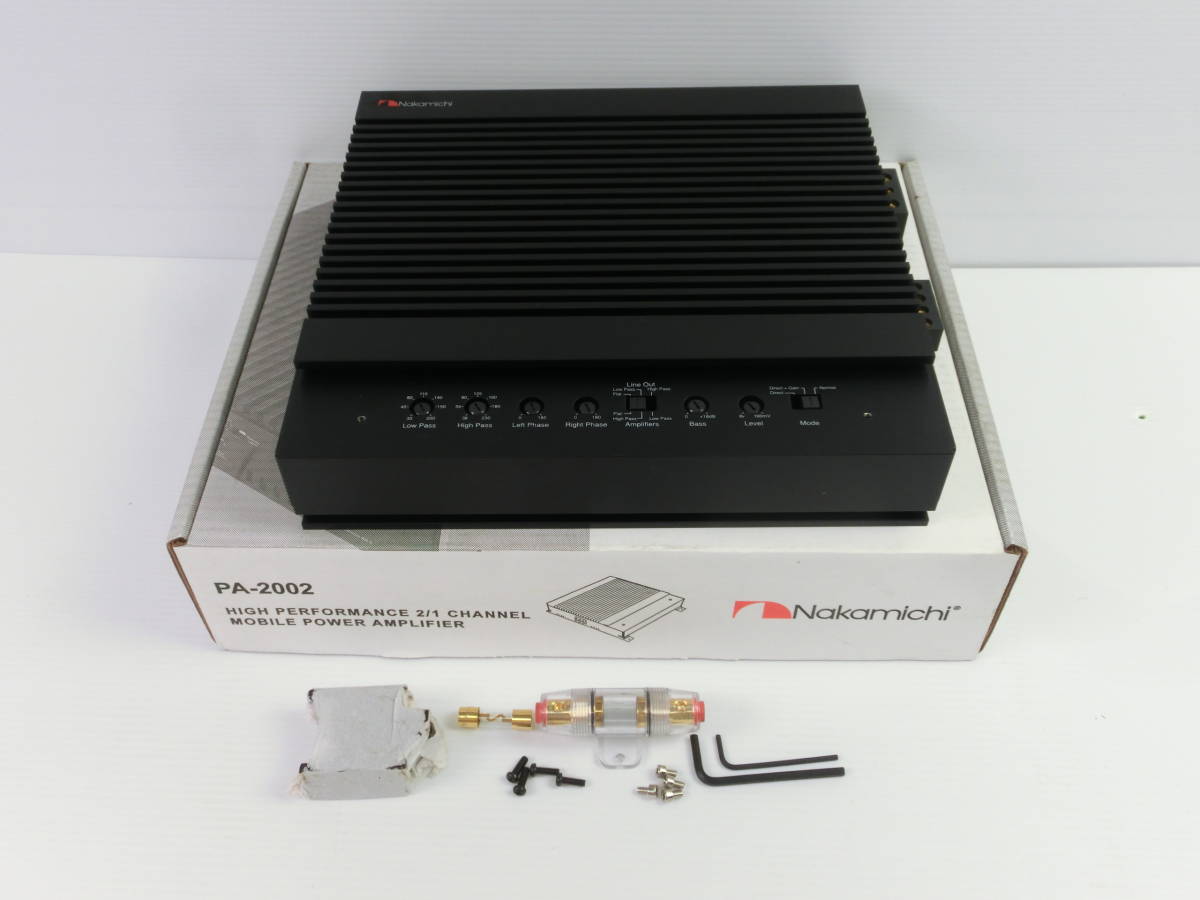 車 Nakamichi PA2002 PKV ナカミチ アンプ