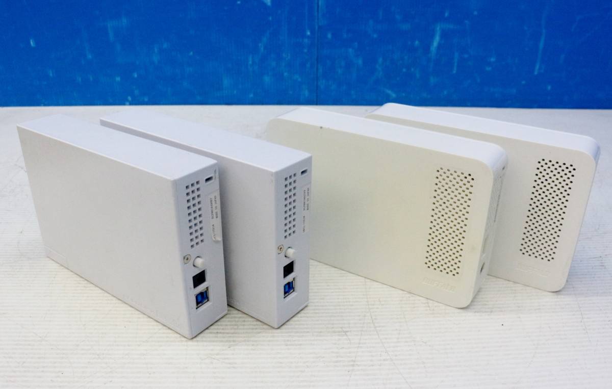 【定番人気，本物保証】 ジャンク｜BUFFALO バッファロー/I Oデータ｜4台まとめ 外付ハードディスク USB3.0/2.0｜HD-LC1.0U3-WHC/HDCL-UTE1W F8969(1TB～)｜売買されたオークション情報、yahooの商品情報をアーカイブ公開 - オークフ USB