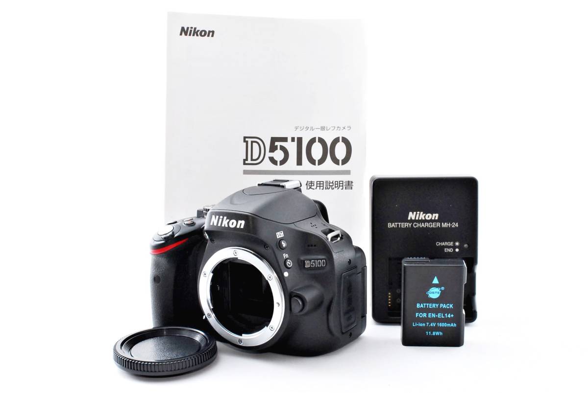 ニコン D5100 d5100 バッテリーの通販 Nikon バッテリー付き
