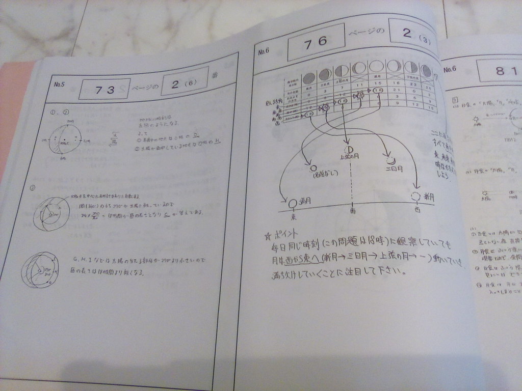 浜学園 小6 理科 テキスト サイエンス / ファイルアプローチ & 難問解説集