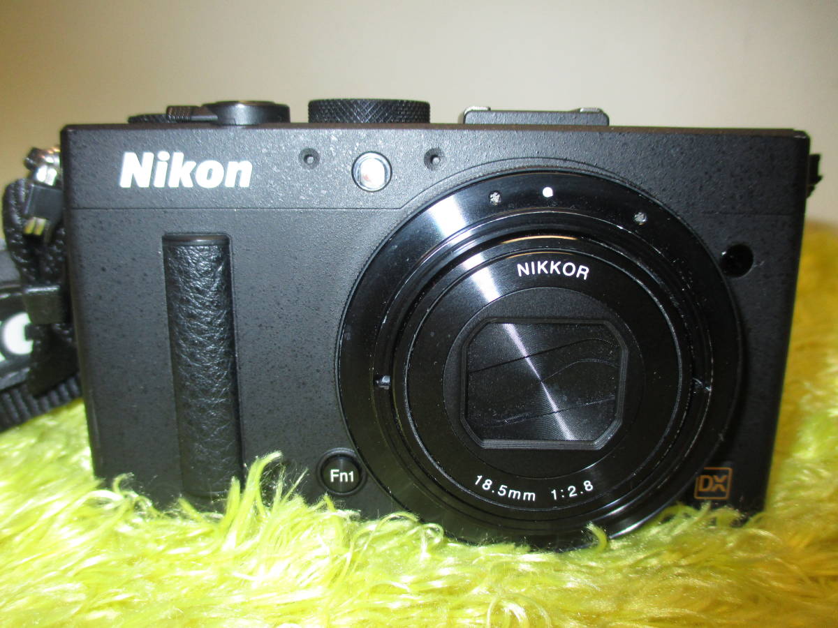【Nikon・ニコン】COOLPIX A DXフォーマット デジカメ 充電器（MH-27）バッテリー/ストロボ フラッシュ SB-400 スピード 動作品