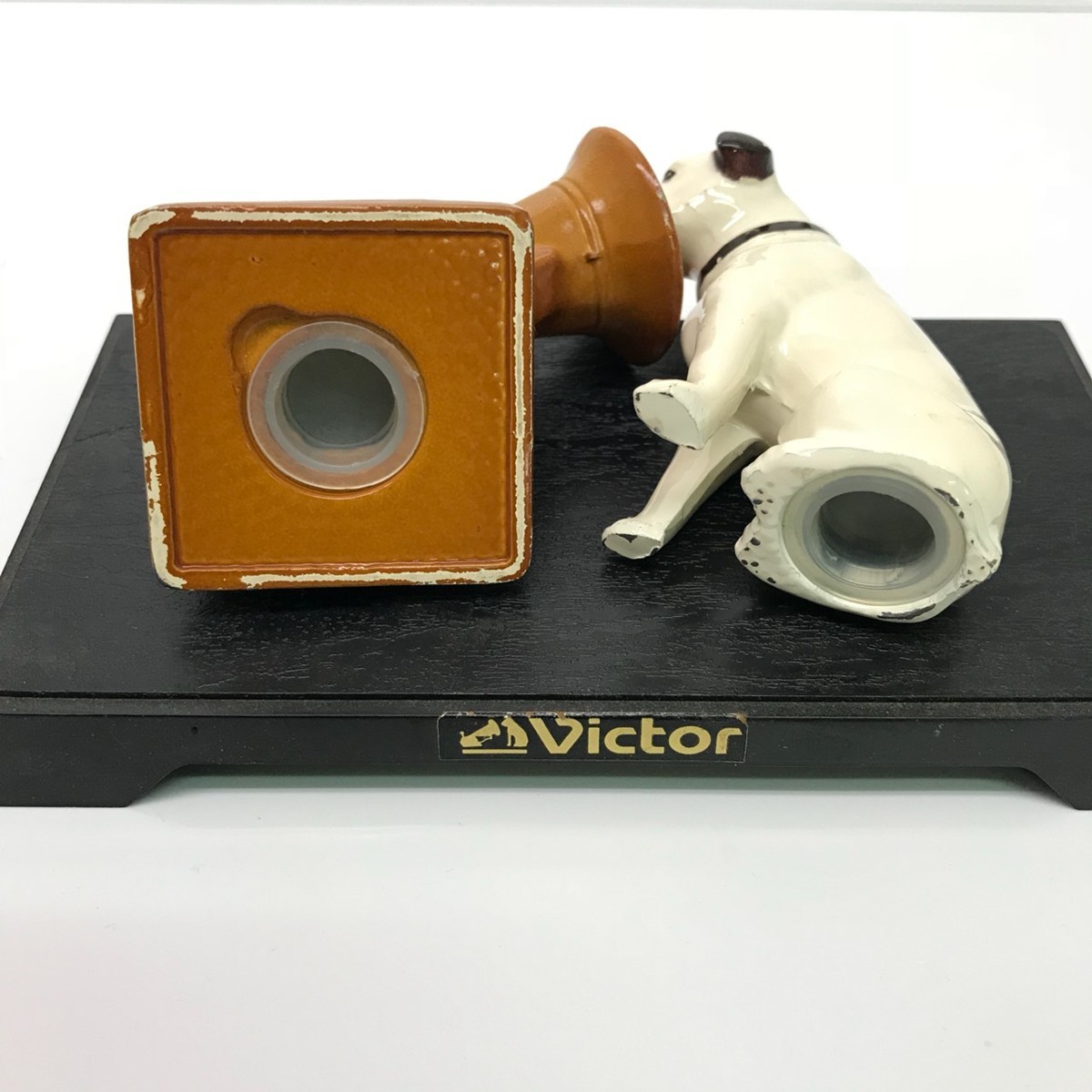 ビクター犬 陶器 2個・ソフビ 2個・・　昭和レトロ 4個セット ビクター犬 陶器 2個・ソフビ 2個・・ 昭和レトロ 4個セット 陶器