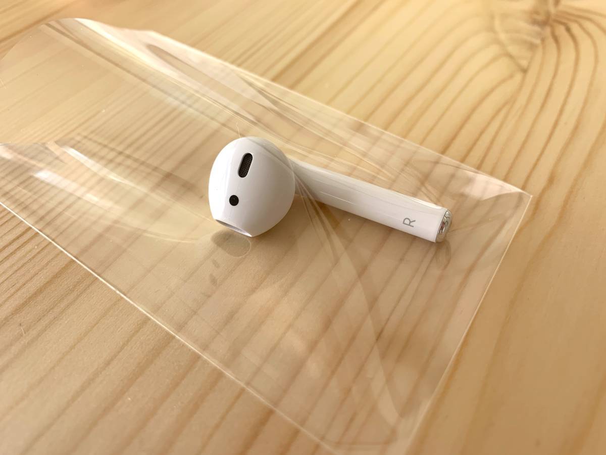 [新品] Apple AirPods 右のみ R MMEF2J/A Bluetooth ワイヤレスヘッドフォン 国内正規品