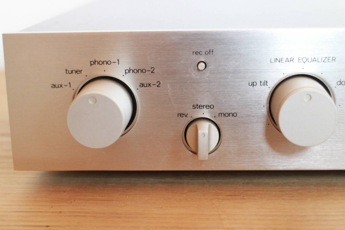 C-12 LUXMAN ラックスマン プリアンプ - オーディオ機器 コントロール
