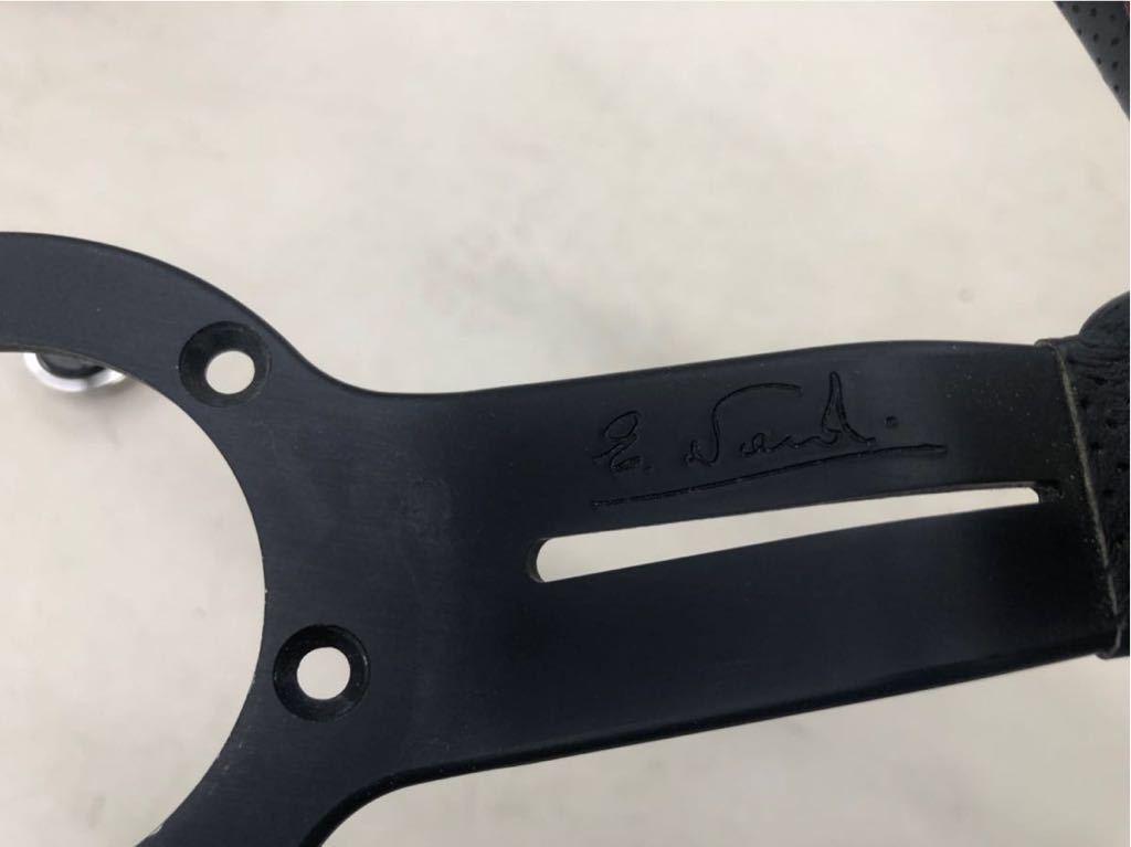 NALDI　ハンドル黒色　ホーンボタン付属