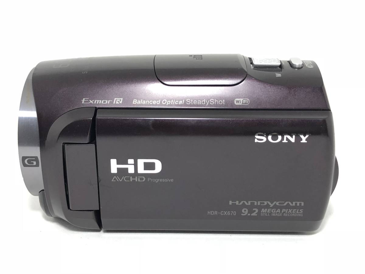 ★並品★ SONY ソニー ハンディカム HDR-CX670 #14-