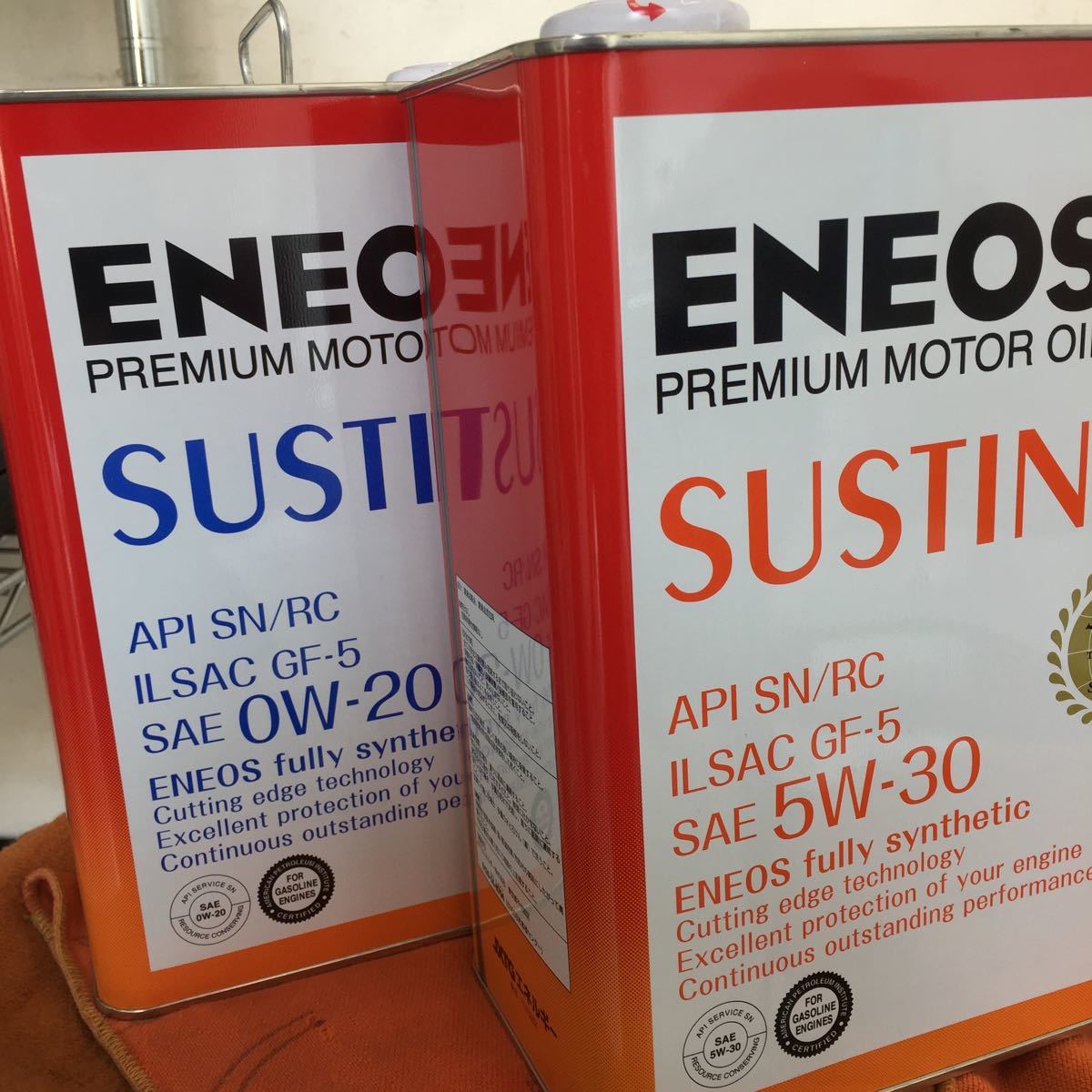 エンジンオイル PRIME ENEOS エネオスX 5w-40 化学合成油 4リッタ X 