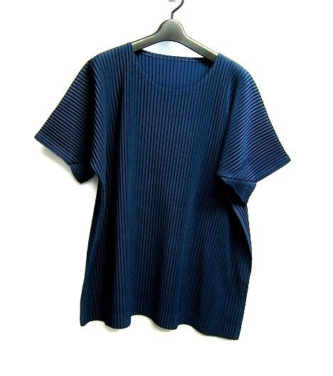  ISSEY MIYAKE MEN イッセイミヤケメン プリーツシャツ カットソー(シャツ)｜売買されたオークション情報、yahooの商品情報をアーカイブ公開 - オークファン 男性用