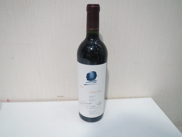 15820【未開栓】オーパスワン　2014年　ワイン　750ｍｌ