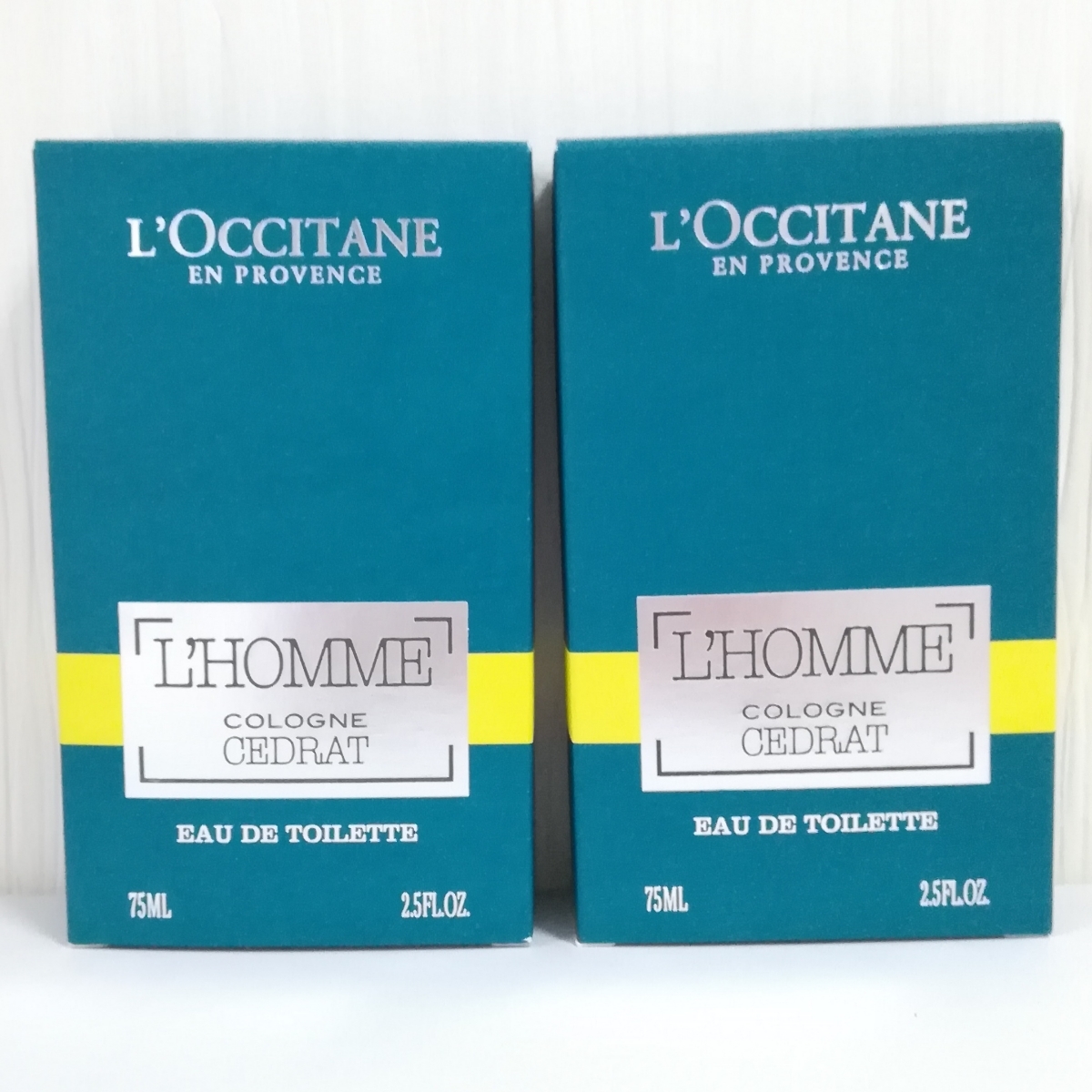 ロクシタン 18年製造品 2個セット メンズ香水 セドラ オム オードトワレ 75ml 2 品番et075hc6 L Occitane 国内正規品 ロクシタン 売買されたオークション情報 Yahooの商品情報をアーカイブ公開 オークファン Aucfan Com