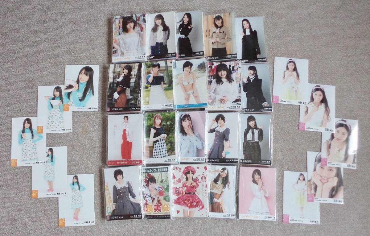 生写真 AKB48グループ AKB48 まとめ売り 公式生写真 バラ売り可 ヤマダ 