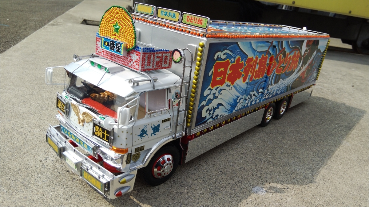 バンダイ 突撃一番星 トラック野郎 プラモデル プラモデルトラック野郎