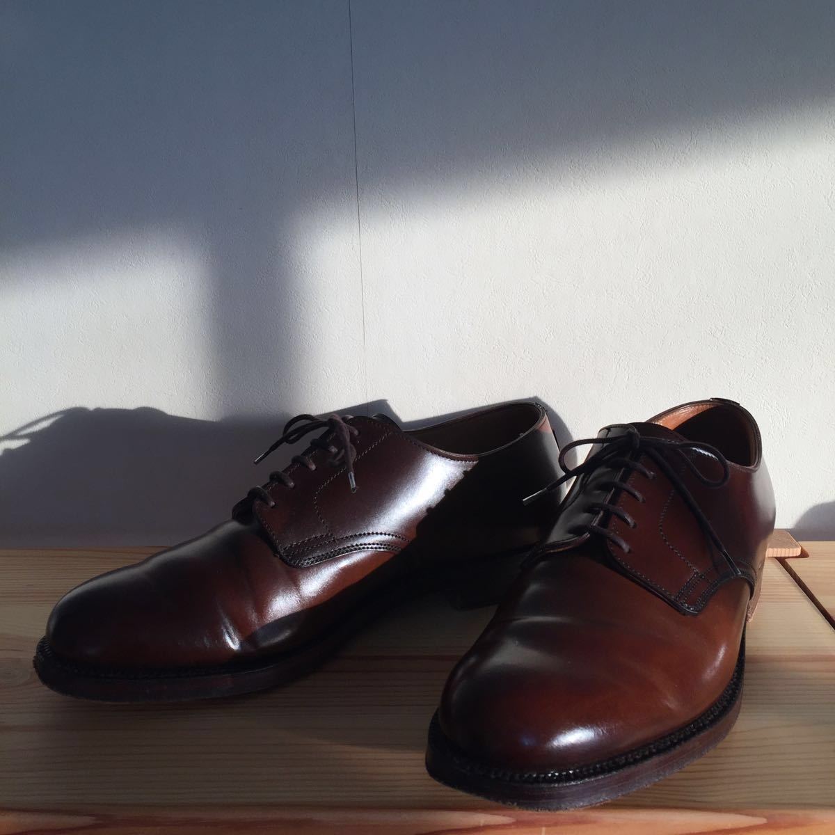 Crockett&Jones stirling cordovan dark brown leather sole 7E 228 
