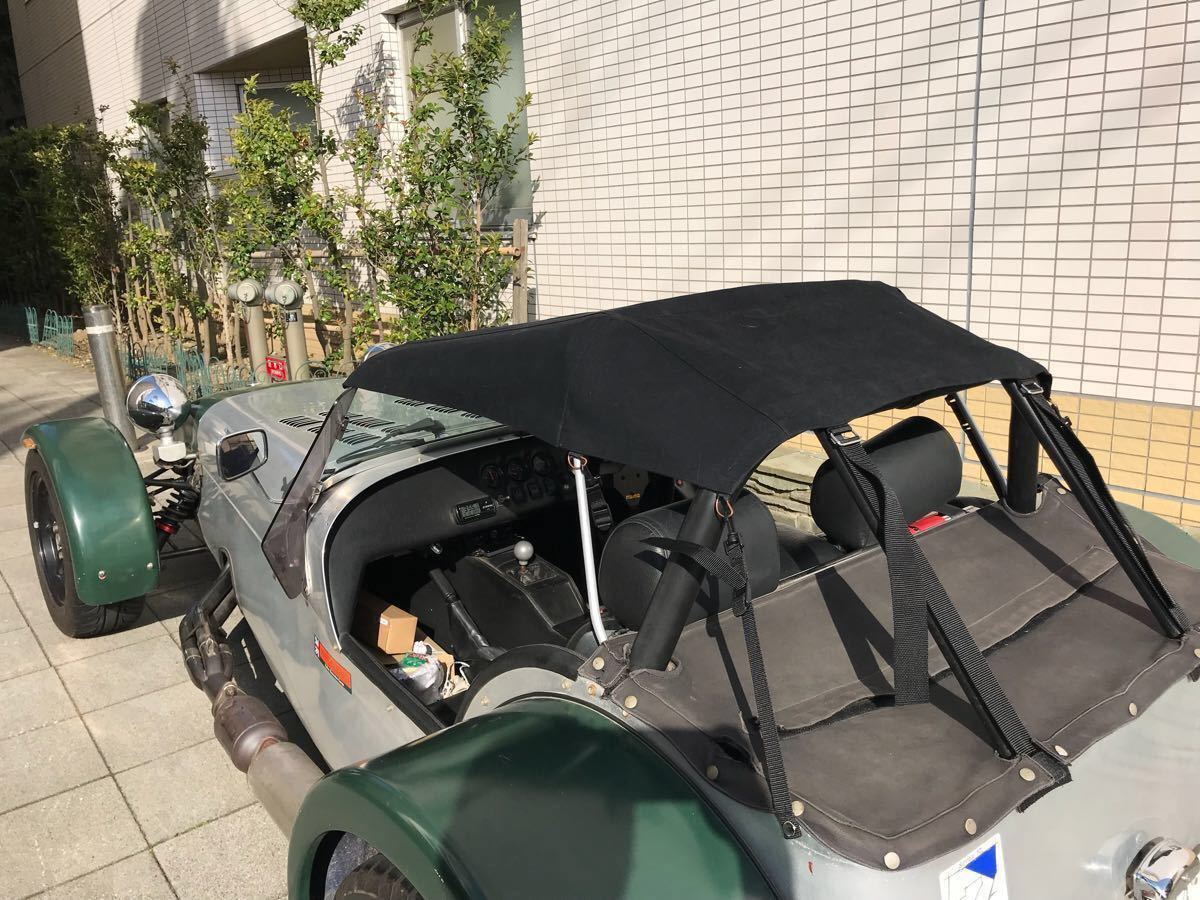ケーターハム スーパーセブン ビキニトップ 黒色 幌 0 ケーターハム 