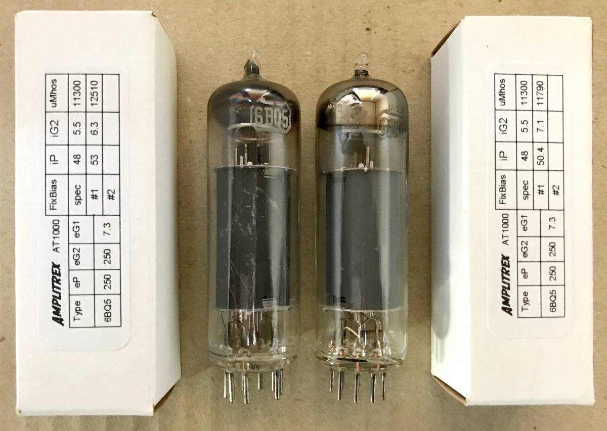 真空管 6BQ5 EL84 2本 - 超貴重 USA RCA社 本物 RCA Yahoo