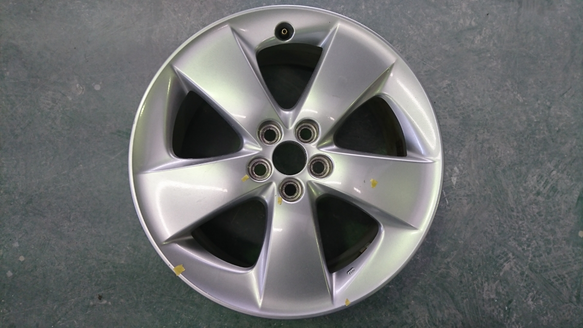 50 トヨタ純正30プリウス○17×7J 5H PCD100 中古ホイール1本○