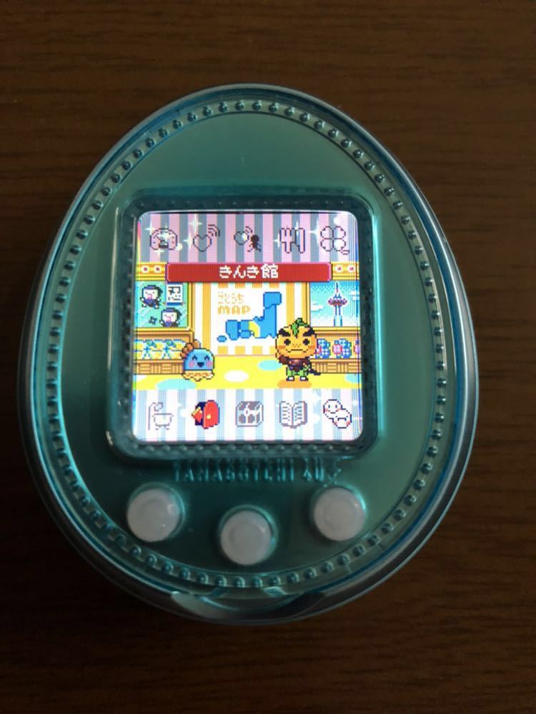 たまごっち スカイブルー BANDAI 4U＋ ダウンロードアイテム有り