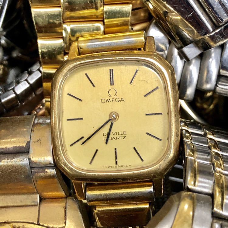 300本 大量 腕時計セット まとめて OMEGA ARMANI SEIKO CITIZEN CASIO ELGIN FOSSIL GUESS 自動巻き 機械式 ヴィンテージ ジャンク 3B82