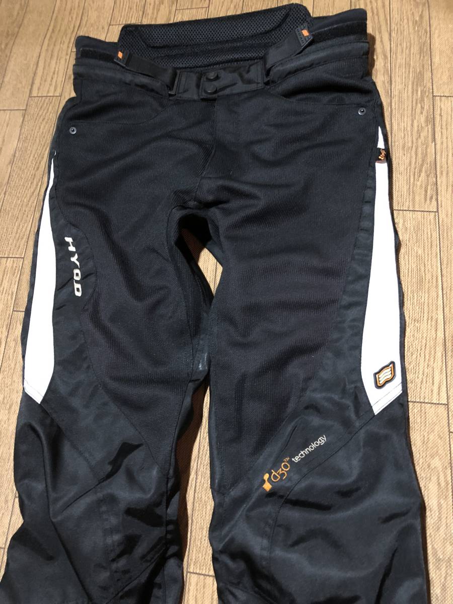 HYOD | ST-X D3O® ライディングパンツ ブーツアウト 牛革パンチング