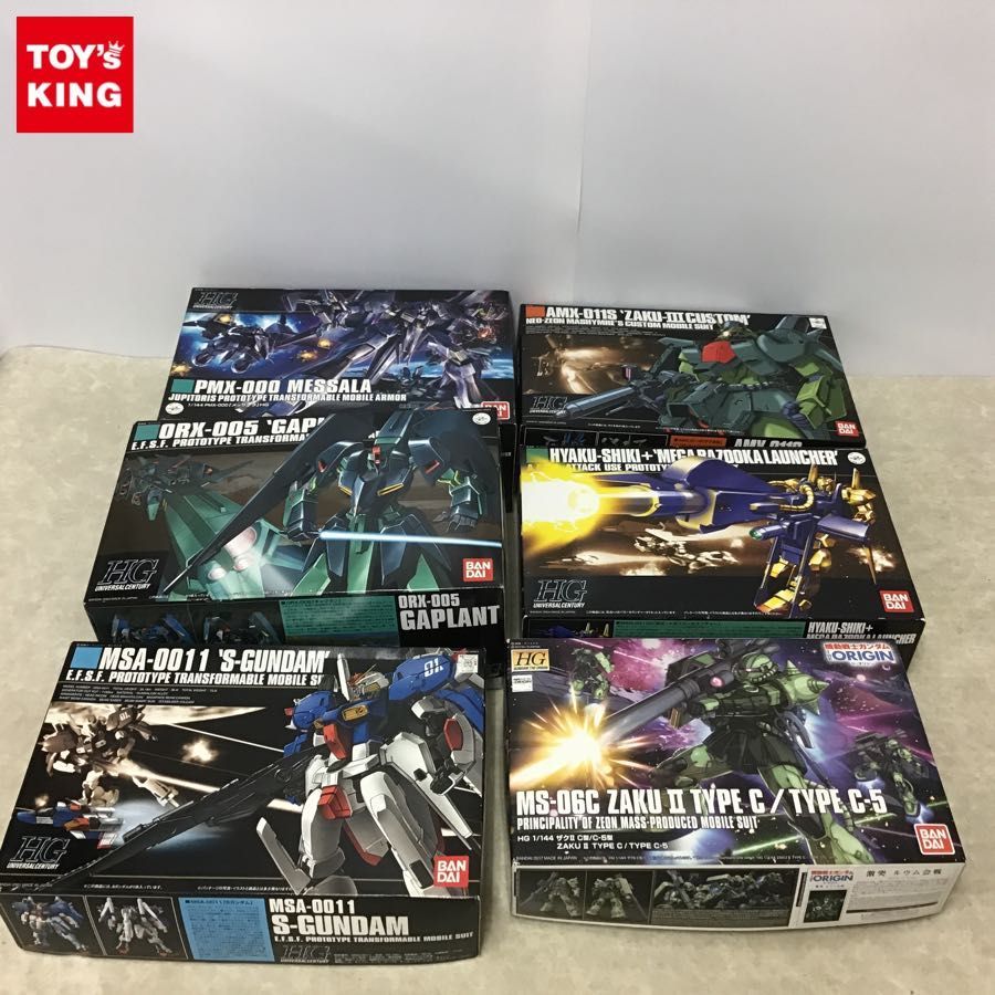 得価，最新作 バンダイ HG 1/144 ギャプラン メッサーラ Sガンダム他(ガンダム)｜売買されたオークション情報、yahooの商品情報をアーカイブ公開 - オークファン その他