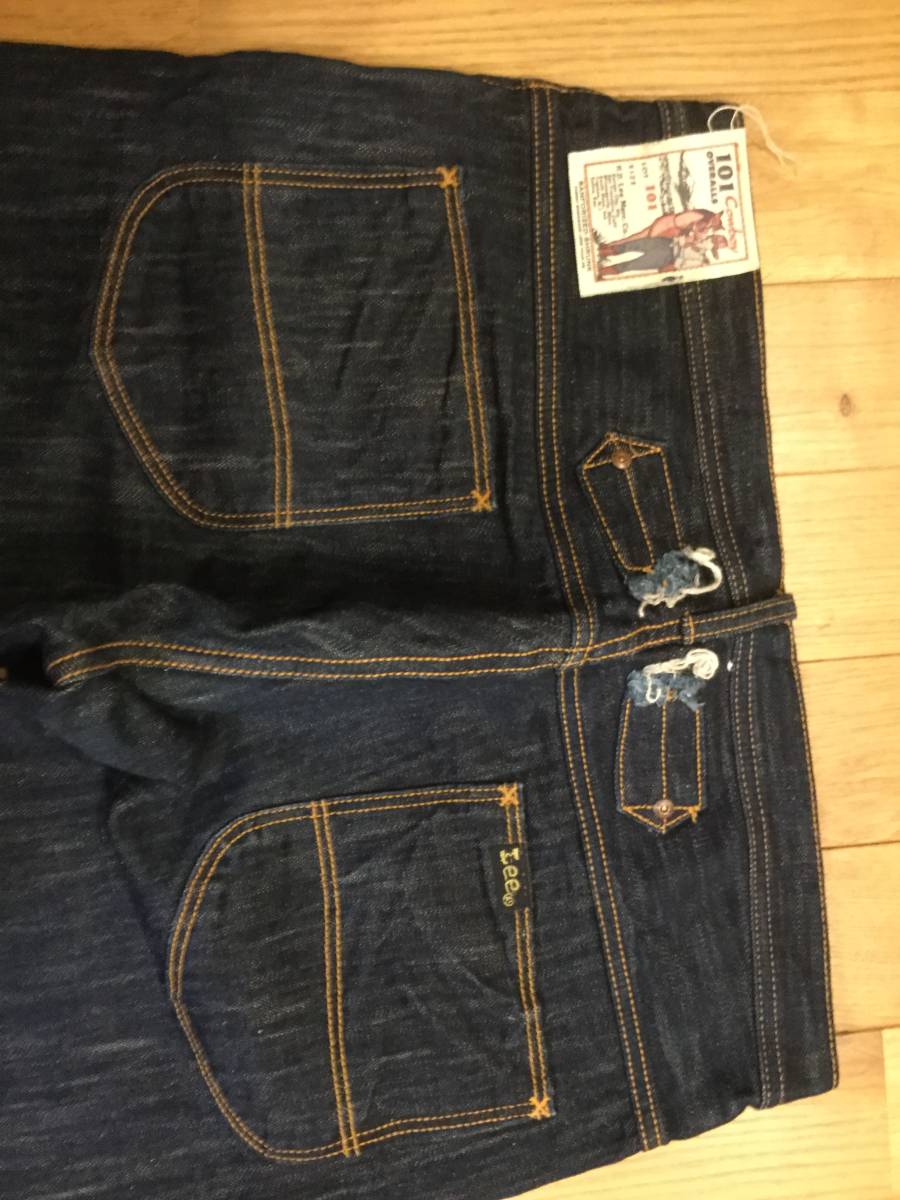 Lee 101 cowboy overalls リー 101 サイズXL サイズ35の入札履歴 