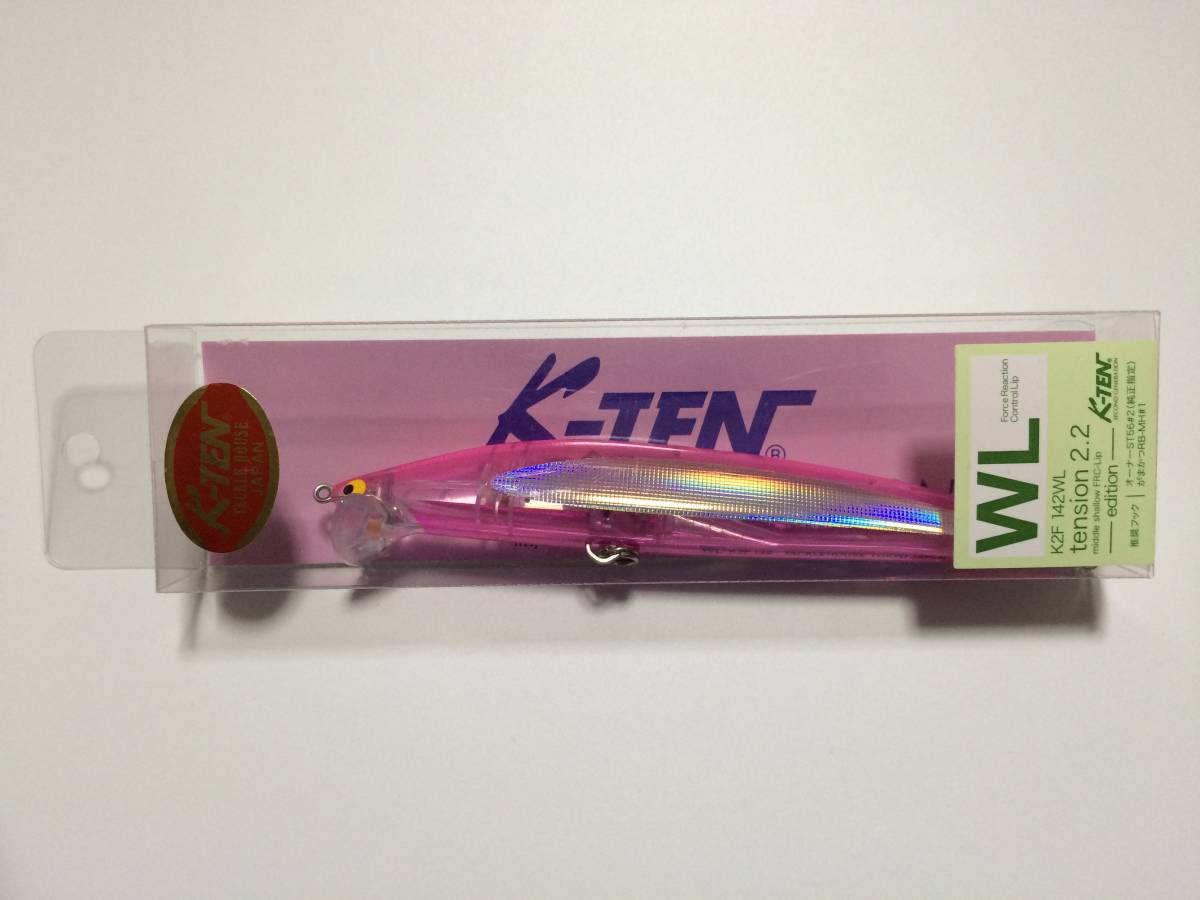  TACKLE HOUSE K-TEN K2F 142WL T:2.2 初回出荷限定カラー モーニングゴースト(ミノー)｜売買されたオークション情報、yahooの商品情報をアーカイブ公開 - オークファン 海水