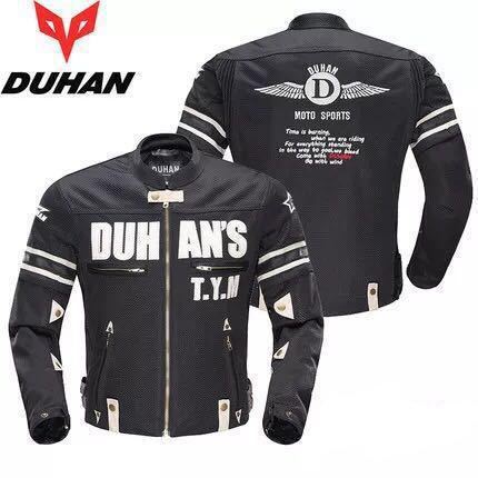 DUHAN D-185 メンズ バイクジャケット上下セット バイクパンツ