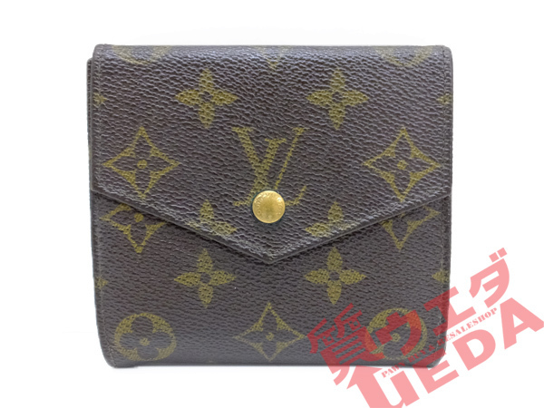 廃盤ルイヴィトン コンパクト2つ折り財布 【天白】1円～ ルイヴィトン