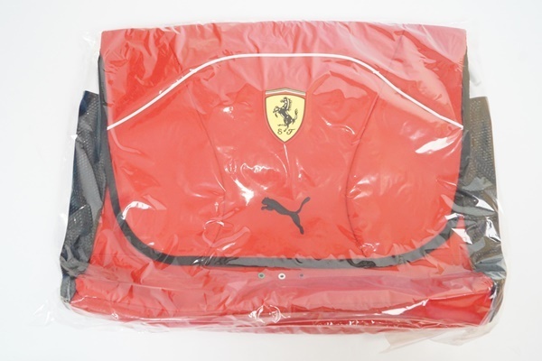 PUMA プーマ Ferrari フェラーリ レプリカショルダーバッグ レッド