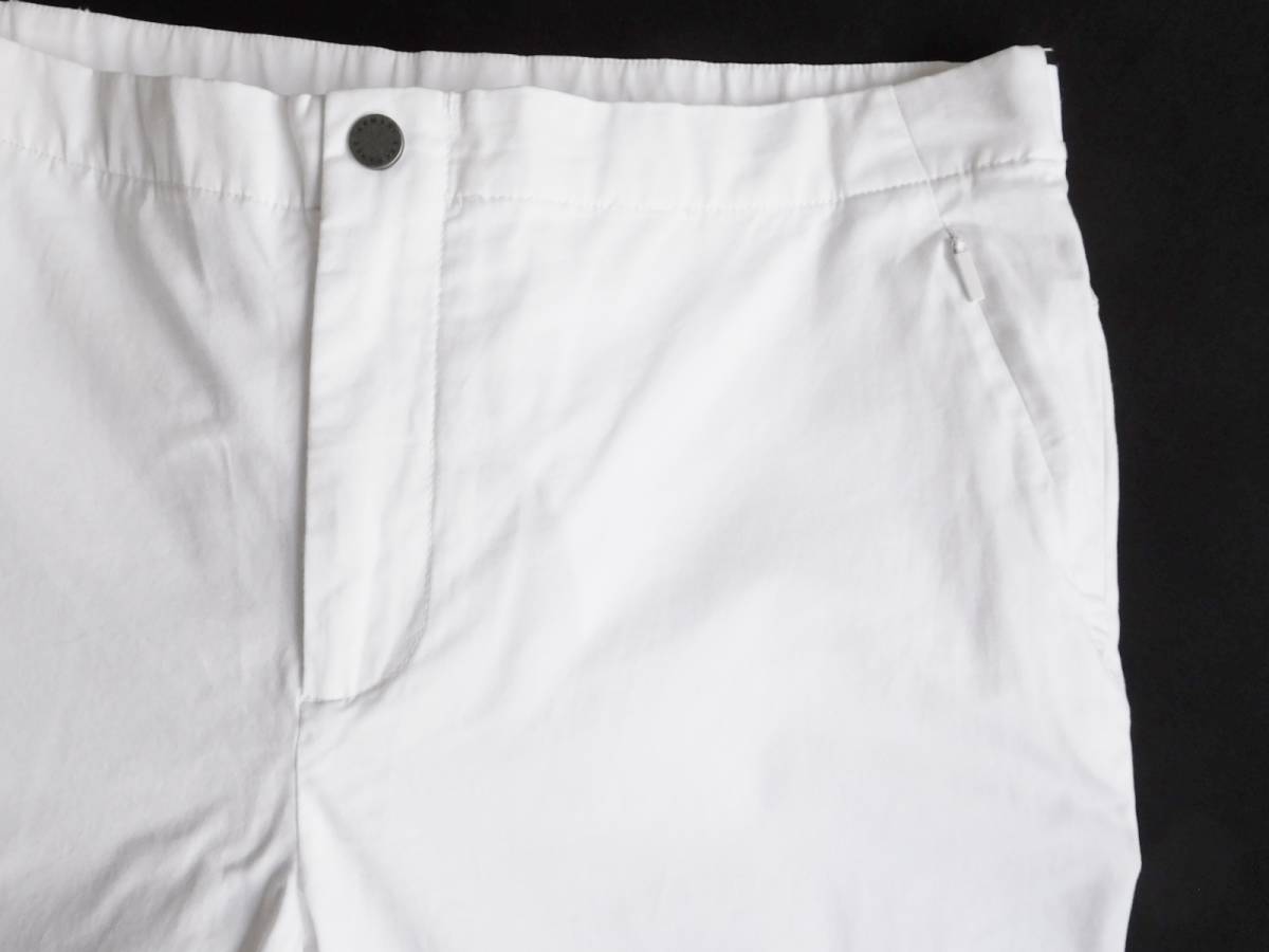 新品☆アルマーニ☆爽やかな ホワイト デザインパンツ☆快適な