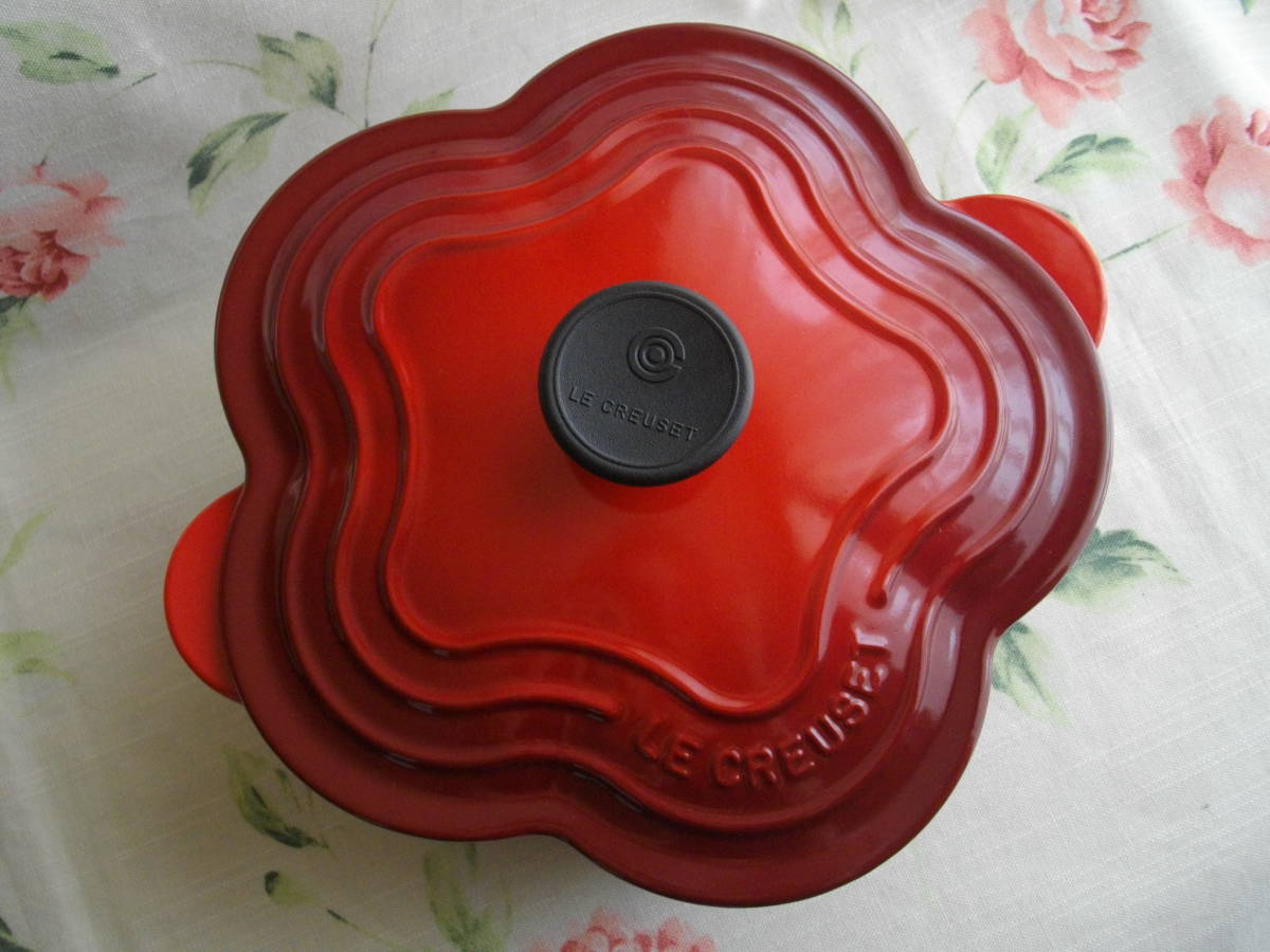 LE CREUSET ココットフルール　ベリー　20cm ル・クルーゼ ココットフルール 20㎝ LE CREUSET ルクルーゼ ココット