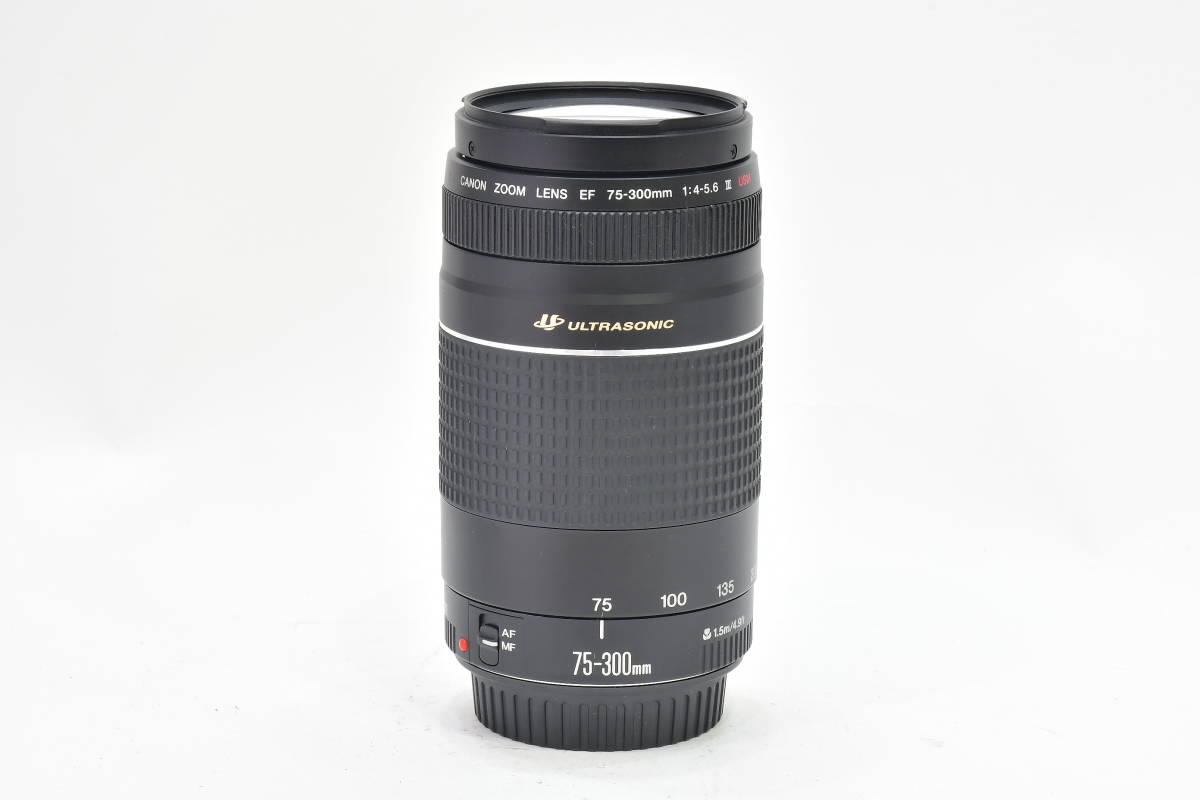 Canon 75-300mm III EF f⁄4-5.6 Lens : com Zoom Telephoto F⁄4-