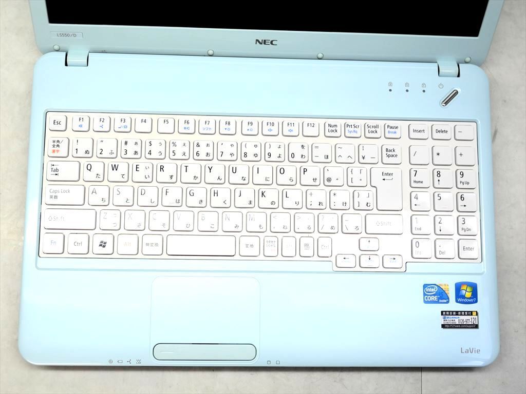 ☆NEC LaVie☆LS550/DS6L☆Core i5-480M 2.66GHz/6GB/640GB/BD/無線/DtoD領域/難有り☆ PC-LS550DS6L LaVie S価格.com - NEC LaVie S LS550&frasl;DS6R PC-LS550DS6R