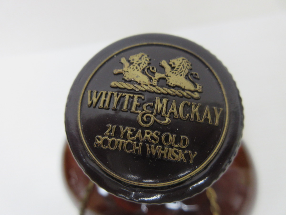 21年 スコッチ ホワイト＆マッカイ WHYTE&MACKAY ☆WHYTE&amp